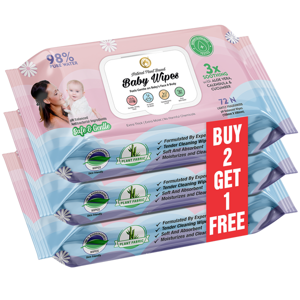 Natural 98% Pure Water Baby Wipes