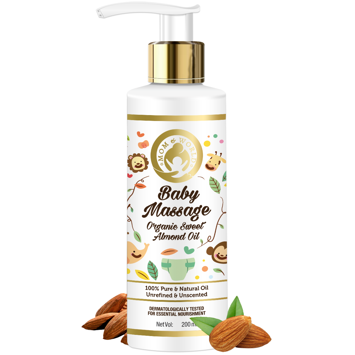 Pure almond oil 2024 for baby skin