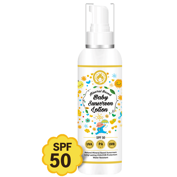 Mineral Based Baby Sunscreen Lotion, 120ml