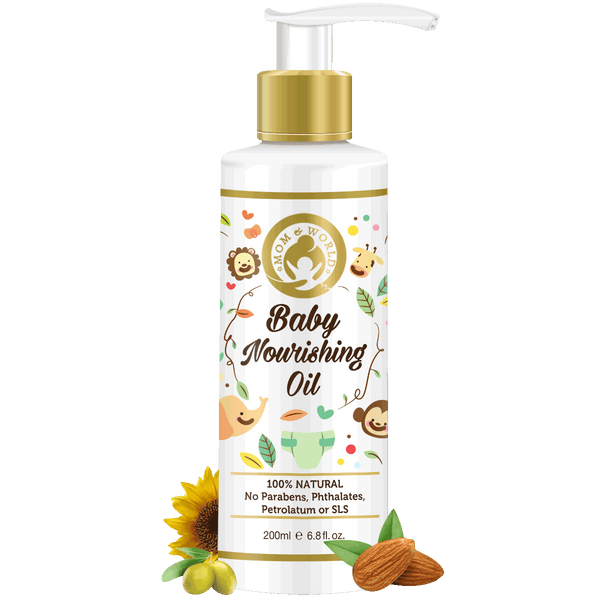 Baby Nourishing Oil For Baby Massage, 200ml