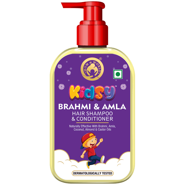 Kidsy Brahmi & Amla Hair Shampoo & Conditioner, 240ml